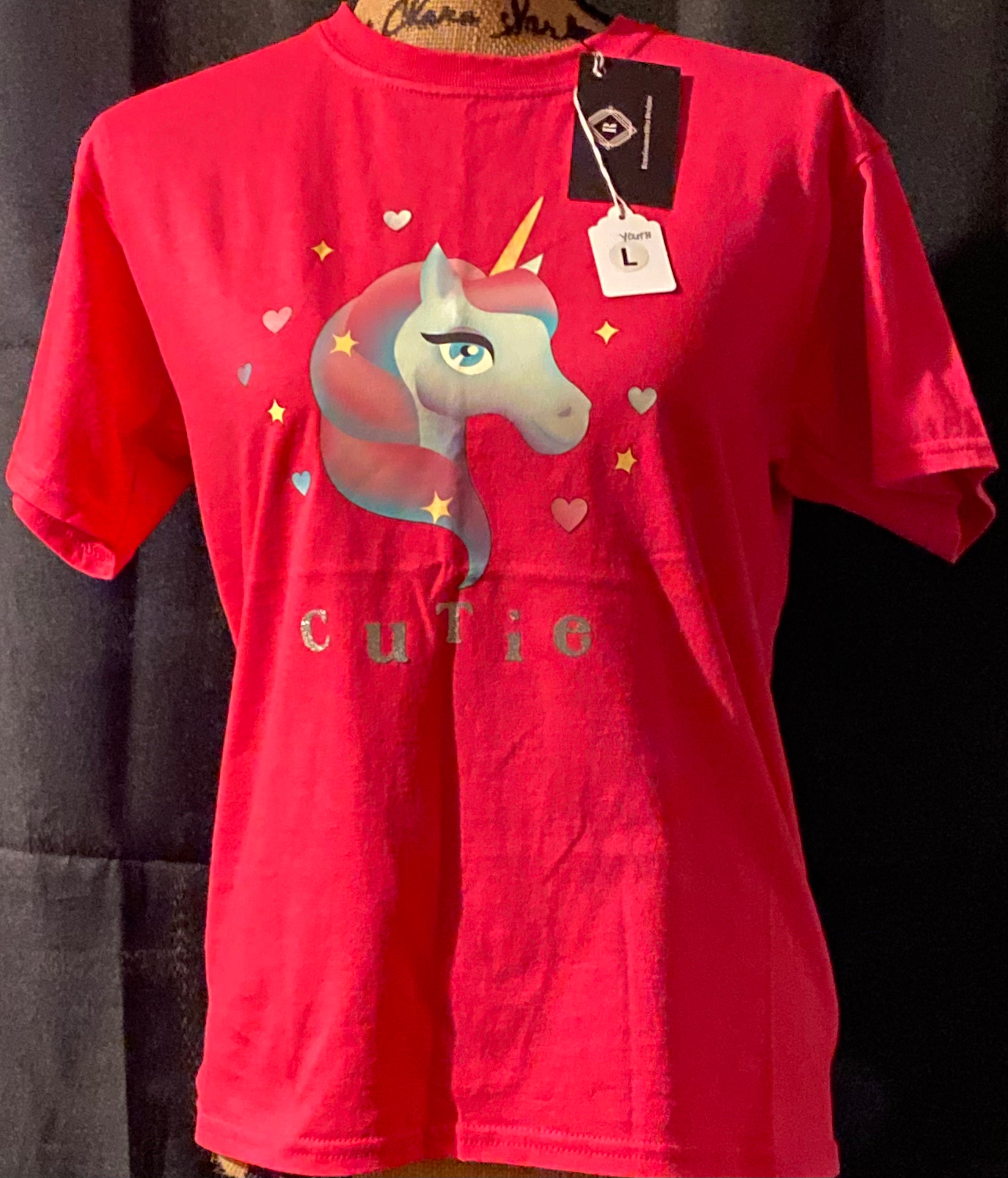 Cutie Unicorn Youth Tee