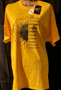 Sunflower Motivational Tees